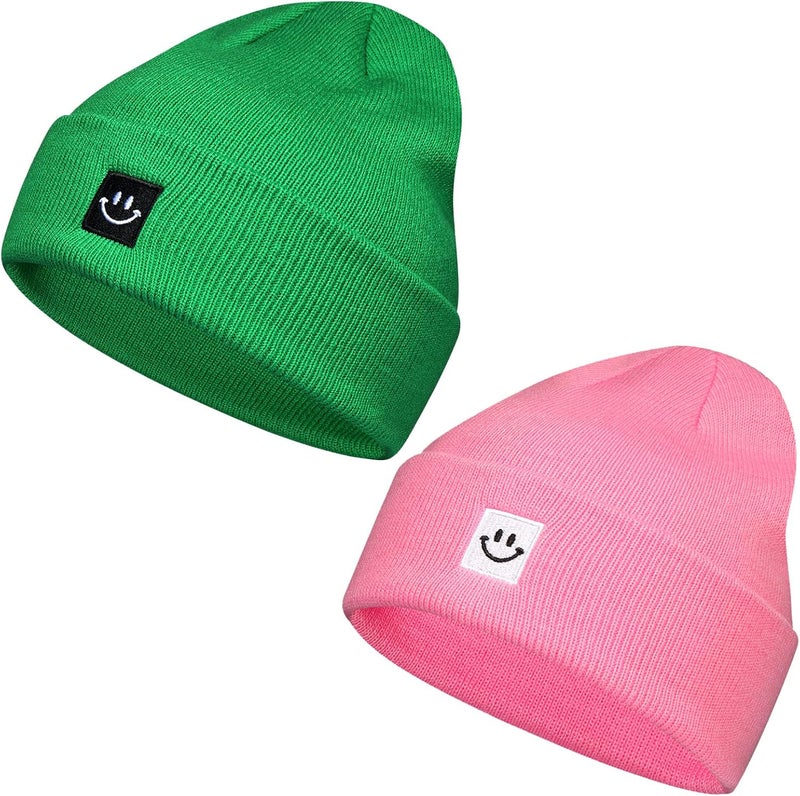 Paladoo Knit Beanie Hat for Men/Women 2Pack - Image 2